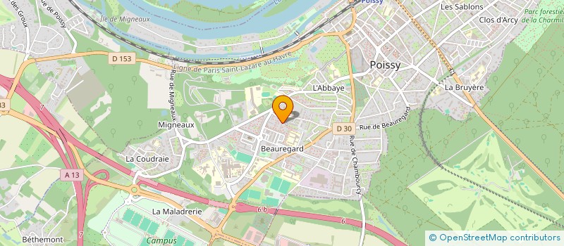 localisation de l'entreprise MONSIEUR MUSTAPHA REZZOUKI  POISSY