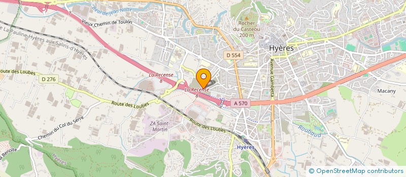 localisation de l'entreprise MONSIEUR MUSTAPHA SAKHRI à HYERES