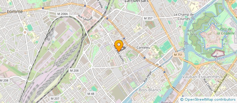 localisation de l'entreprise MONSIEUR MUSTAPHA SAKJI à LILLE
