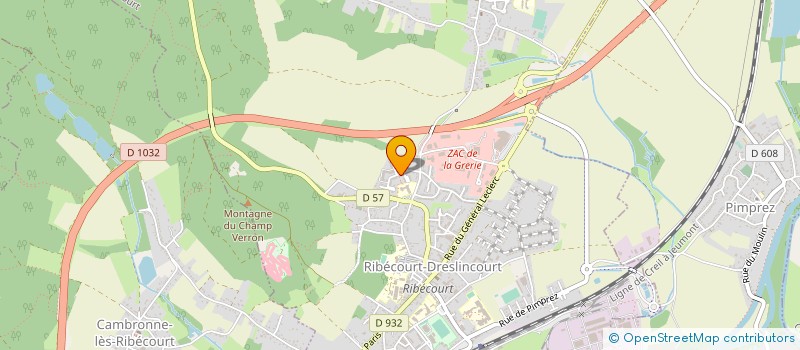 localisation de l'entreprise MONSIEUR MUSTAPHA SALIF  RIBECOURT-DRESLINCOURT