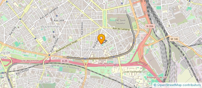 localisation de l'entreprise MONSIEUR MUSTAPHA SANOUSSI à LILLE