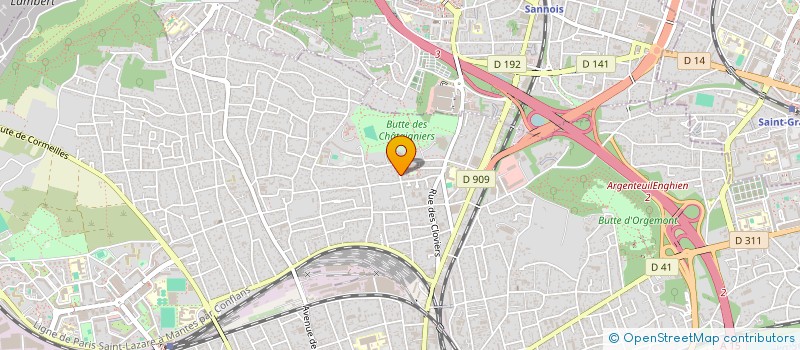 localisation de l'entreprise MONSIEUR MUSTAPHA SAOU  ARGENTEUIL