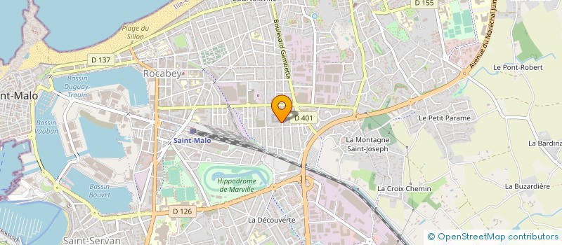 localisation de l'entreprise MONSIEUR MUSTAPHA SELLAM  SAINT-MALO