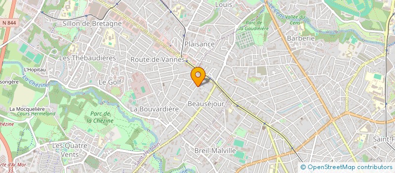 localisation de l'entreprise MONSIEUR MUSTAPHA SUWAREH  SAINT-HERBLAIN