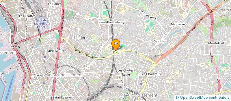 localisation de l'entreprise MONSIEUR MUSTAPHA TAJITI à MARSEILLE