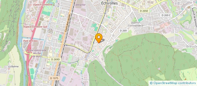 localisation de l'entreprise MONSIEUR MUSTAPHA TAOUAI à ECHIROLLES