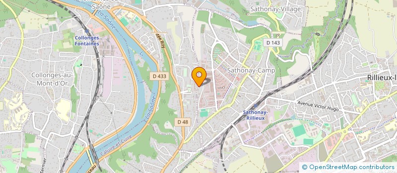 localisation de l'entreprise MONSIEUR MUSTAPHA TECHICH  SATHONAY-CAMP