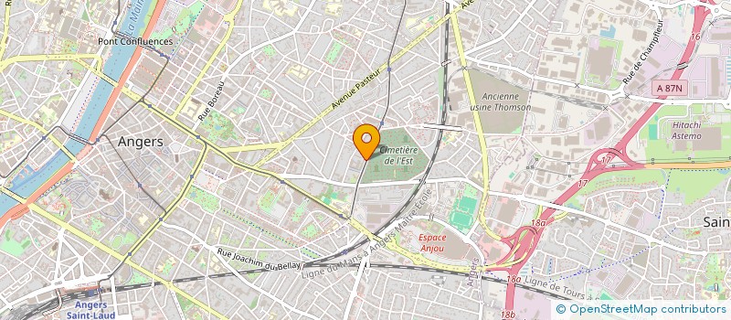localisation de l'entreprise MONSIEUR MUSTAPHA TEKKANAT à ANGERS