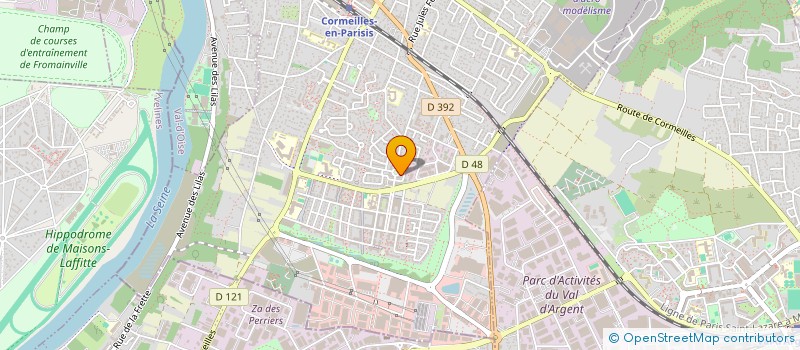 localisation de l'entreprise MONSIEUR MUSTAPHA TEMAMI à CORMEILLES-EN-PARISIS