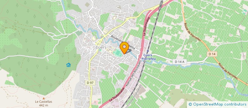 localisation de l'entreprise MONSIEUR MUSTAPHA TEMMAR  CUERS