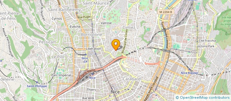 localisation de l'entreprise MONSIEUR MUSTAPHA TKOURI  NICE