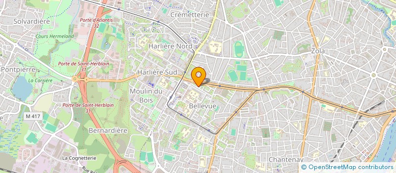localisation de l'entreprise MONSIEUR MUSTAPHA YEROU à NANTES