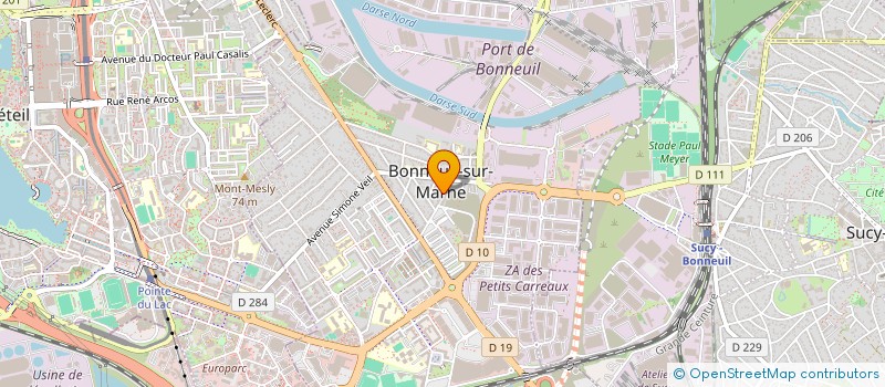 localisation de l'entreprise MONSIEUR MUSTAPHA ZITOUN  BONNEUIL-SUR-MARNE