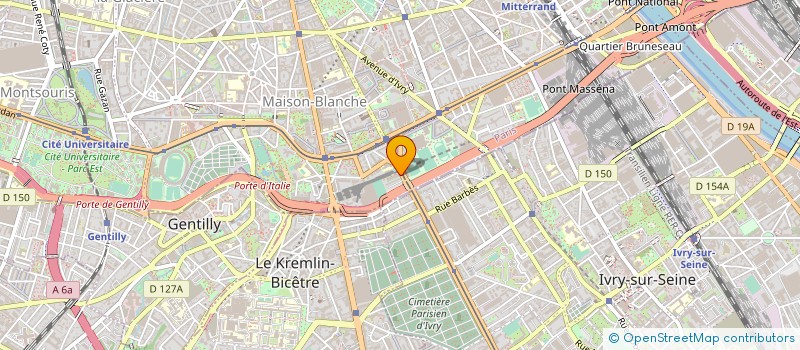 localisation de l'entreprise MONSIEUR MUSTAPHA ZITOUNI  PARIS