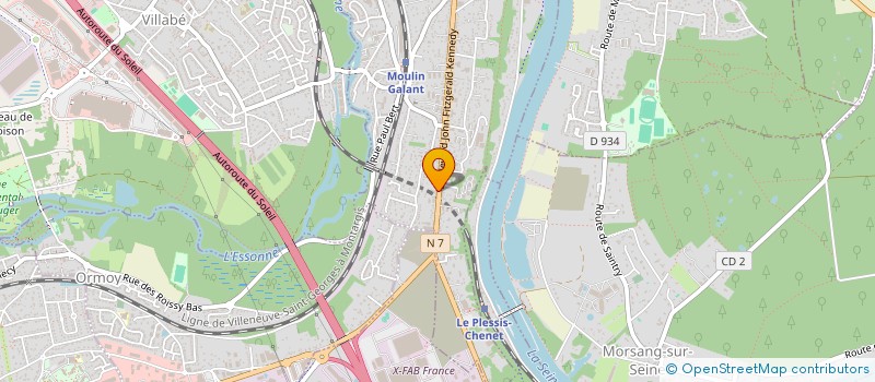 localisation de l'entreprise MONSIEUR MUSTAPHA ZITOUNI à CORBEIL ESSONNES