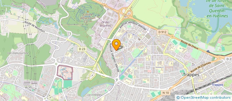 localisation de l'entreprise MONSIEUR MUSTUFA NAJI  TRAPPES