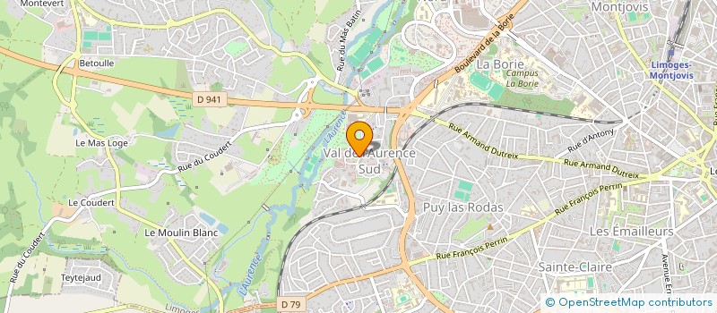 localisation de l'entreprise MONSIEUR MUTAFCHIEV YANKO à LIMOGES