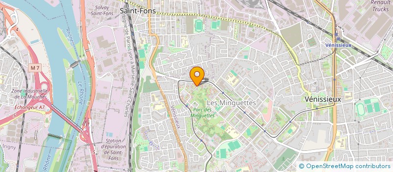 localisation de l'entreprise MONSIEUR MUTAYYAM QADOURA  VENISSIEUX
