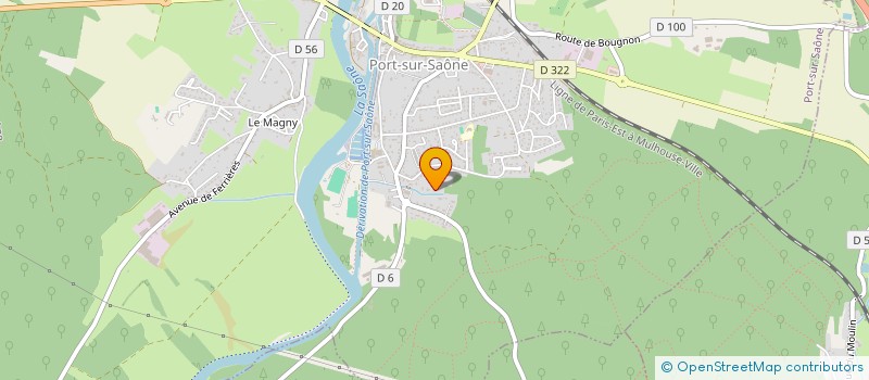 localisation de l'entreprise MONSIEUR MUTLU KAPUCU  PORT-SUR-SAONE