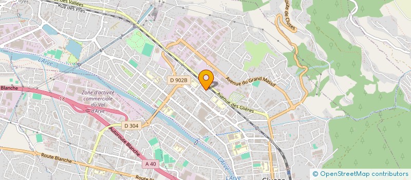 localisation de l'entreprise MONSIEUR MUTLU OLMEZ  CLUSES