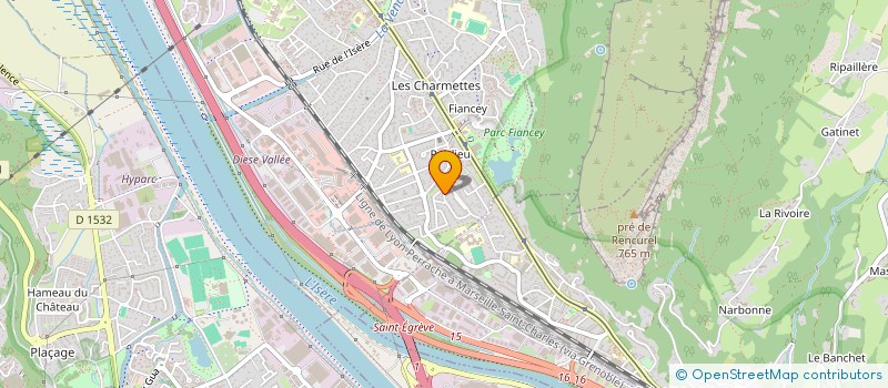 localisation de l'entreprise MONSIEUR MUTLU TASYUREK  SAINT-EGREVE