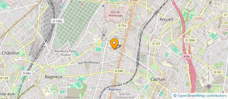 localisation de l'entreprise MONSIEUR MUYIDEEN SALAHY à BAGNEUX