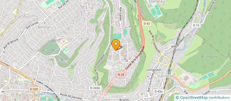 localisation de l'entreprise MONSIEUR MUYIWA OYEBANJO à ROUEN