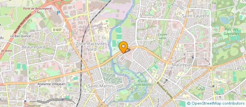 localisation de l'entreprise MONSIEUR MUZAFARUDDIN MOBASHER  RENNES