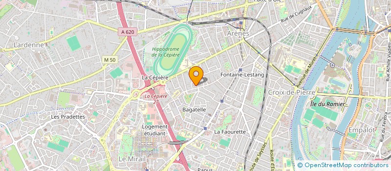 localisation de l'entreprise MONSIEUR MUZAKKIR HASAN  TOULOUSE