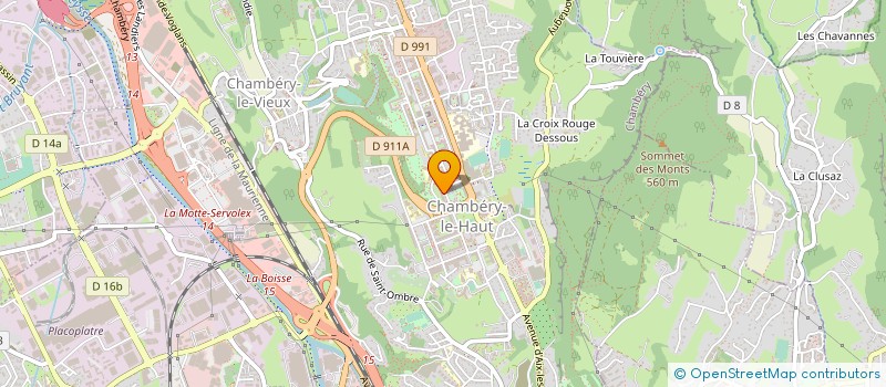 localisation de l'entreprise MONSIEUR MUZALIM KARACA  CHAMBERY