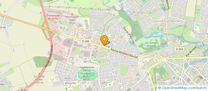 localisation de l'entreprise MONSIEUR MUZAMIL DAWLATZAI à ARRAS