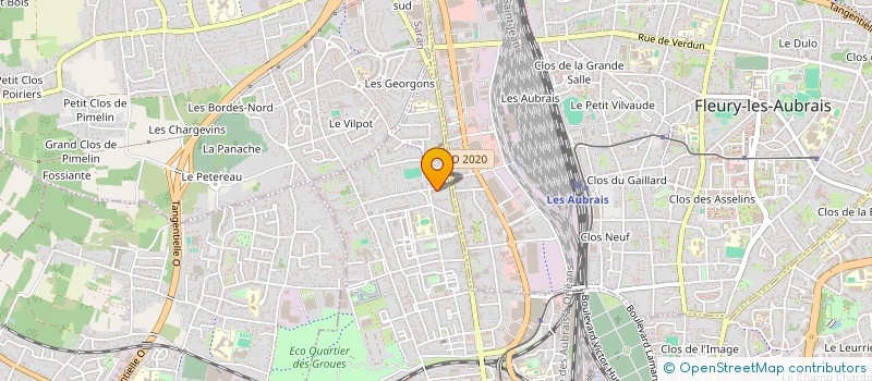 localisation de l'entreprise MONSIEUR MUZAMIL PATRIS ZOMA ERIC à ORLEANS
