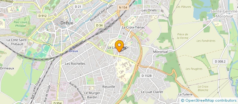 localisation de l'entreprise MONSIEUR MWANAMBO KALONDA à DREUX
