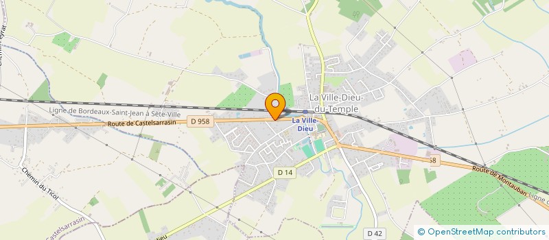 localisation de l'entreprise MONSIEUR MYGWAY CHARDELIN  MEAUZAC