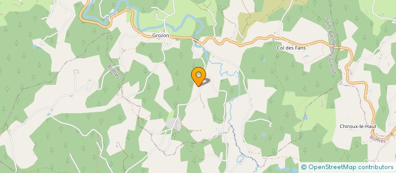 localisation de l'entreprise MONSIEUR MYKAEL RICHARD  SAINT-BARTHELEMY-GROZON