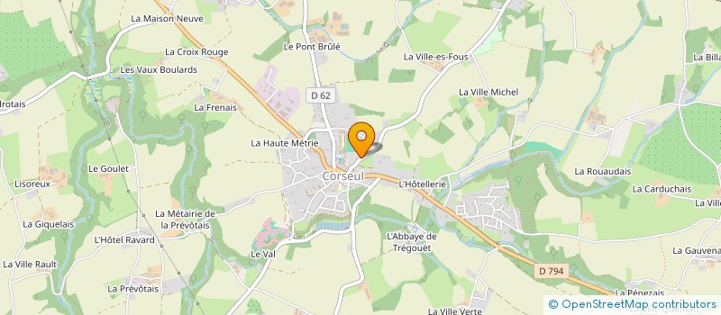 localisation de l'entreprise MONSIEUR MYKE VAN BALKOM  CORSEUL