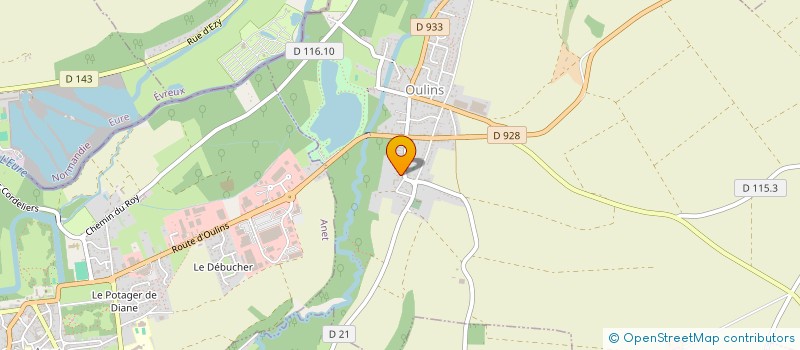 localisation de l'entreprise MONSIEUR MYKHAILO CHALENKO à OULINS
