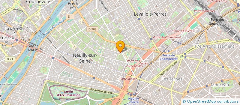 localisation de l'entreprise MONSIEUR MYKHAILO HINKUL à NEUILLY-SUR-SEINE