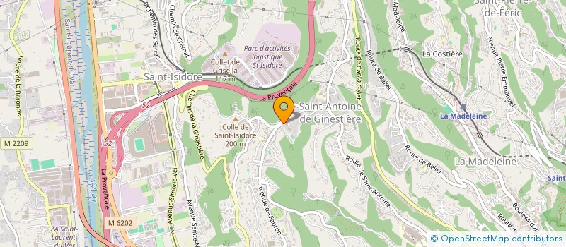 localisation de l'entreprise MONSIEUR MYKHAILO-MARK OLOIER  NICE