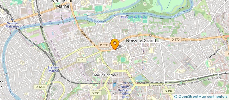 localisation de l'entreprise MONSIEUR MYKHAILO MUDRYK  NOISY-LE-GRAND