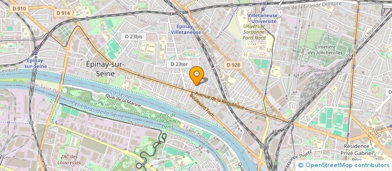 localisation de l'entreprise MONSIEUR MYKHAILO SERHENIUK à EPINAY-SUR-SEINE