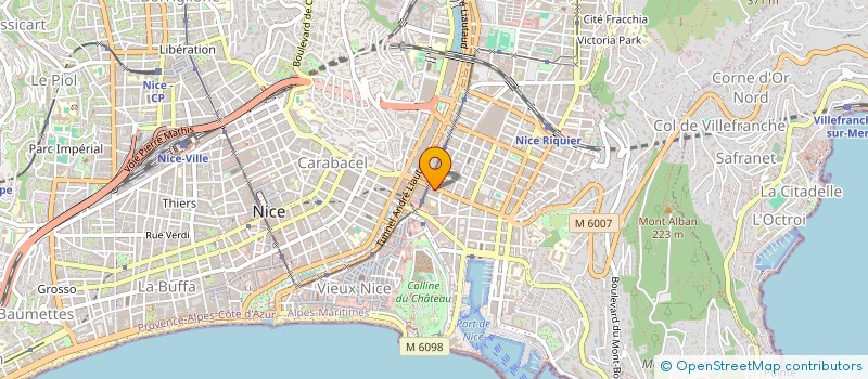 localisation de l'entreprise MONSIEUR MYKHAYLO NEVALONNYY à NICE