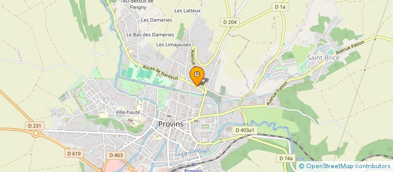 localisation de l'entreprise MONSIEUR MYKHAYLO SENYK à PROVINS