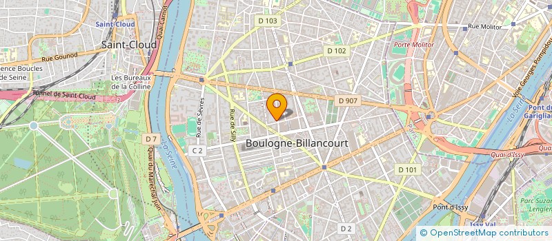 localisation de l'entreprise MONSIEUR MYKHAYLO SYDORENKO à BOULOGNE-BILLANCOURT