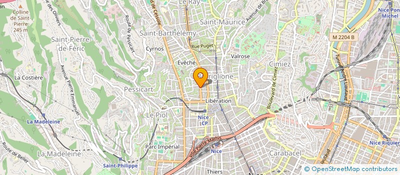 localisation de l'entreprise MONSIEUR MYKHAYLO VANGHELESCU à CAGNES-SUR-MER