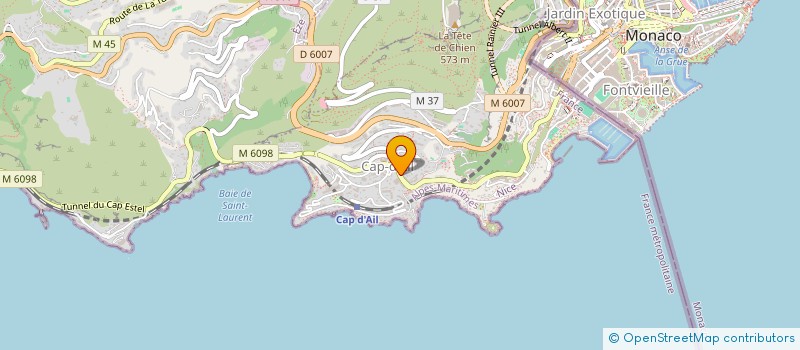 localisation de l'entreprise MONSIEUR MYKOLA HORDIIENKO  CAP-D'AIL