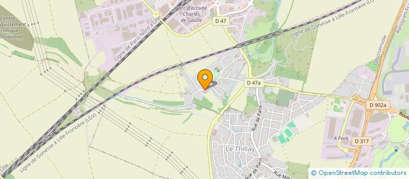 localisation de l'entreprise MONSIEUR MYKOLA LOZA  GOUSSAINVILLE