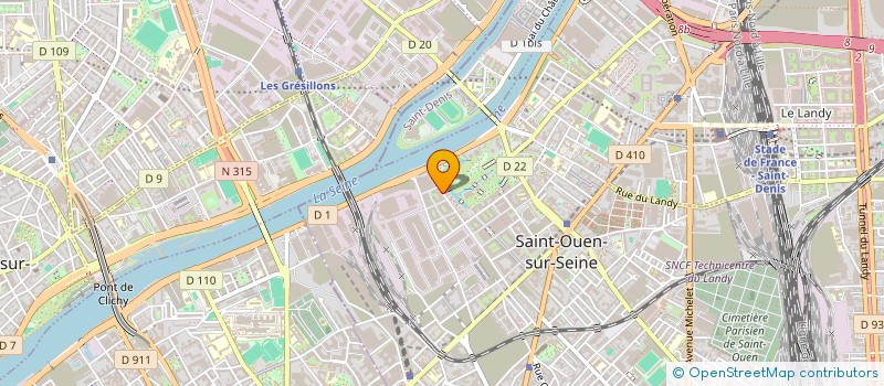 localisation de l'entreprise MONSIEUR MYKOLA MELNYCHUK à SAINT-OUEN-SUR-SEINE