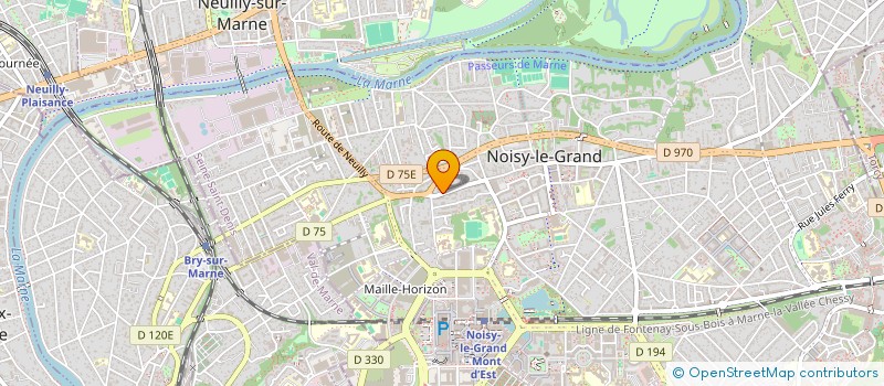 localisation de l'entreprise MONSIEUR MYKOLA MUDRYK  NOISY-LE-GRAND