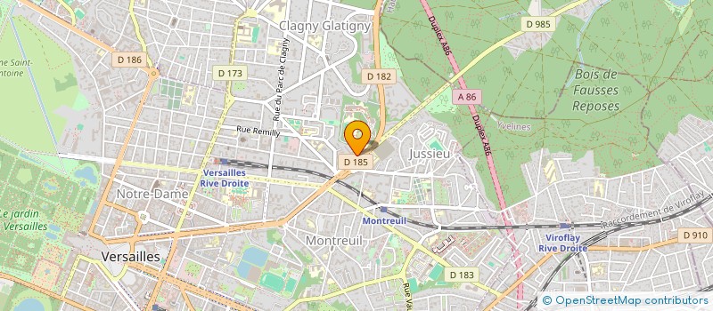 localisation de l'entreprise MONSIEUR MYKOLA NADVIRNIANSKYI à VERSAILLES